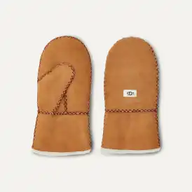 UGG アグ ミトン Sheepskin MITTENS CHESTNUT UGG® Sheepskin Mitten with Stitch for | UGG®