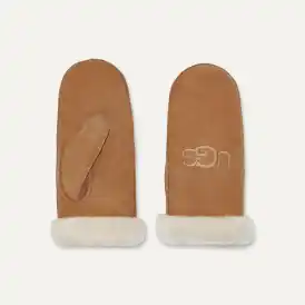 UGG® Sheepskin Embroider Mitten for Women | UGG® EU
