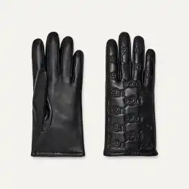 Gants avec logo classique cousu