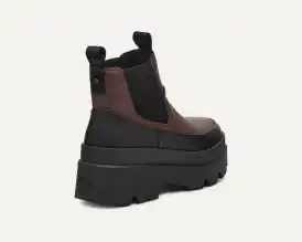 【UGG】ブリスベン レザー チェルシーブーツ ☆ 防水ヌバック UGG】ブリスベン 防水レザー チェルシーブーツ
