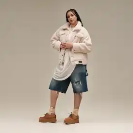 Veste camionneur en Sherpa Frankie