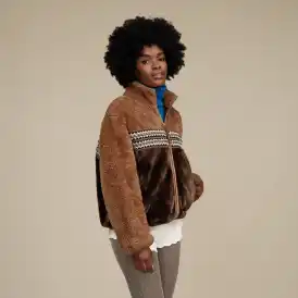 Women's Marlene UGGfluff Jacket Heritage Braid