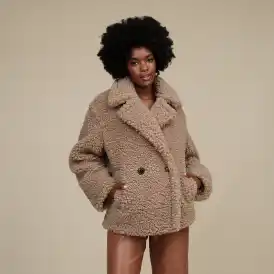 Women's Gertrude Short Teddy Coat | UGG®
