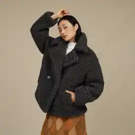 Women's Gertrude Short Teddy Coat | UGG®