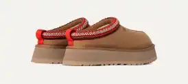 Ugg ティスクロコエンホススリッハ UGSDISQCHE1122550W CHESTNUT UGG Disquette Platform Clog Slipper for Women, US Size 6