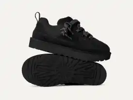 【UGG】Lo Lowmel BLK UGG Men's Lo Lowmel Sneaker - Black | SoftMoc.com