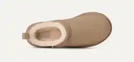UGG Women's Classic Micro Suede Slip Beige