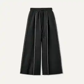 Pantalon classique à jambe large