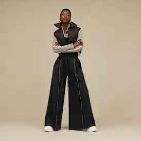 Pantalon classique à jambe large