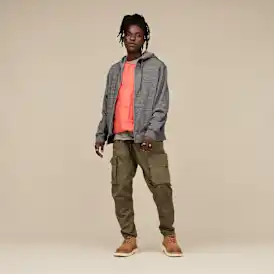 Chandail à capuchon à glissière pleine longueur Shiloh