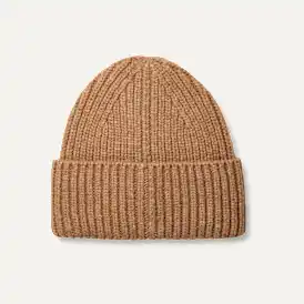 Tuque en tricot côtelé à grosses mailles