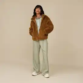Blouson en fausse fourrure Tash