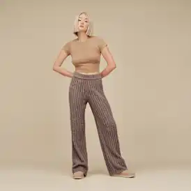 Pantalon Terri côtelé
