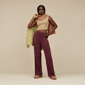 Pantalon Terri côtelé