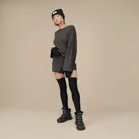 Short en tricot câblé Azriel