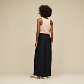 Pantalon large côtelé Imogen