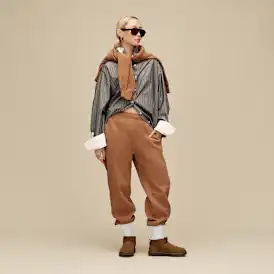 Pantalon en molleton classique