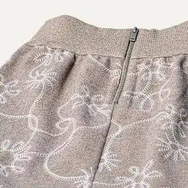 Botanic Embroidered Skirt