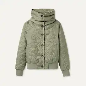 Solein Oversized-Collar Jacket