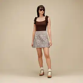 Botanic Embroidered Skirt