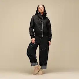 Veste à col surdimensionné Solein