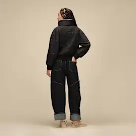 Veste à col surdimensionné Solein