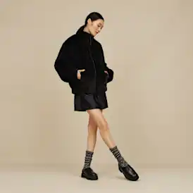 Blouson en fausse fourrure Tash