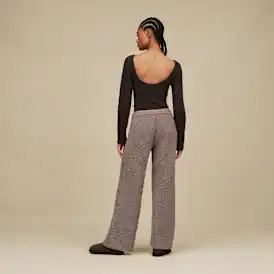 Pantalon côtelé à jambe droite Couria