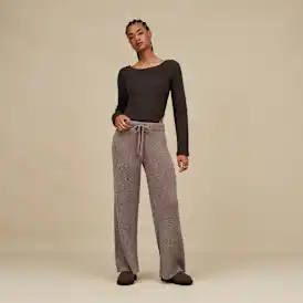 Pantalon côtelé à jambe droite Couria