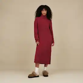 Atlie Turtleneck Rib Dress