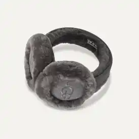 Sheepskin Embroidery Earmuff