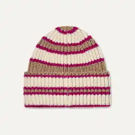 Tuque en tricot côtelé à grosses mailles