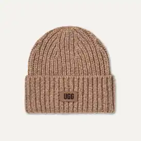 Tuque en tricot côtelé à grosses mailles