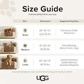Shira Sofa Pet Bed Large