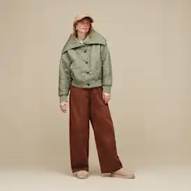 Solein Oversized-Collar Jacket