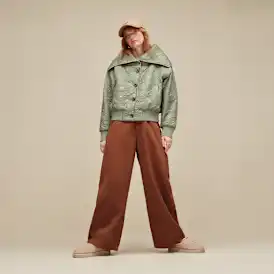 Solein Oversized-Collar Jacket