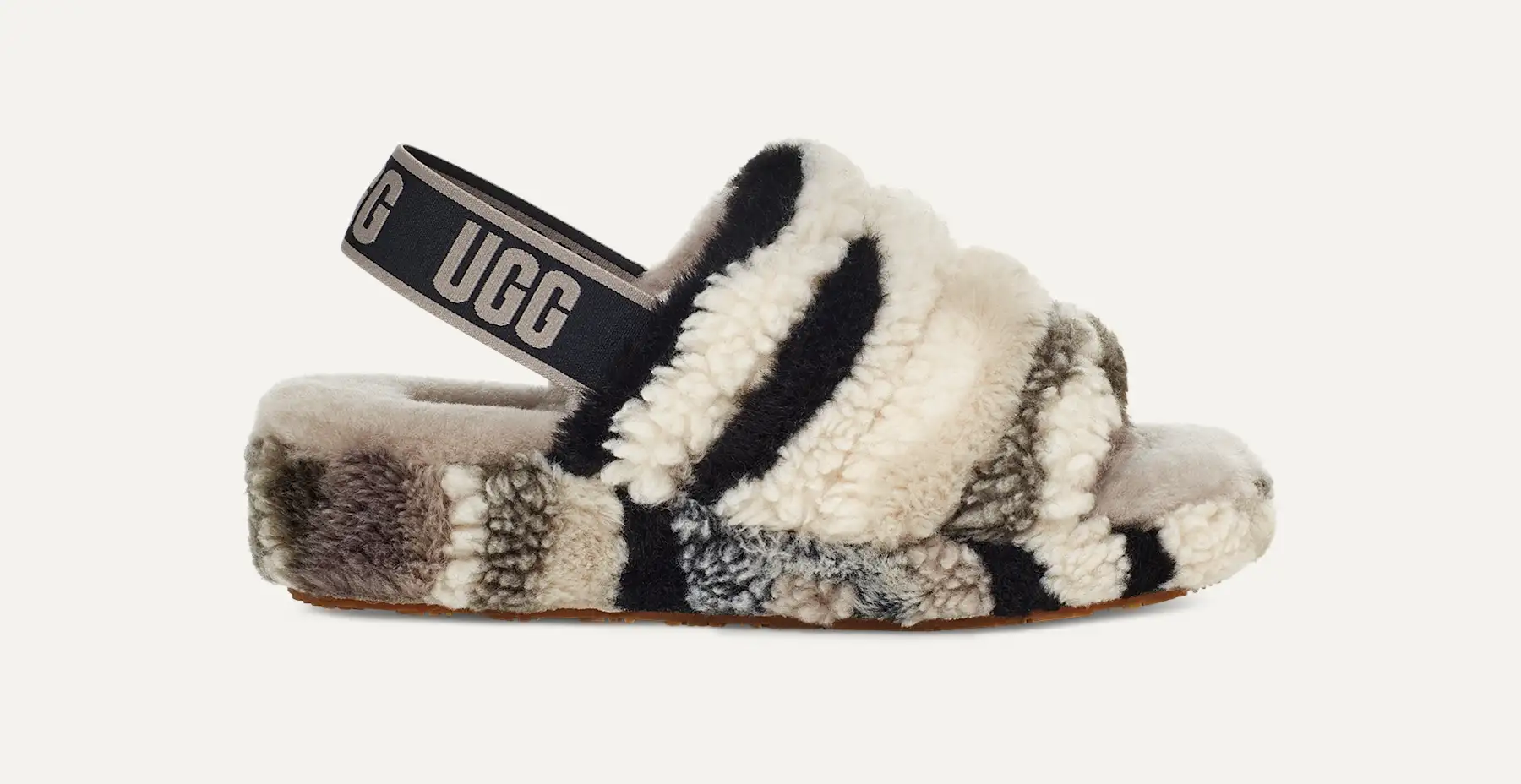 UGG Fluff Yeah Slide Cali Collage 24㎝ Fluff Yeah Slide Cali Collage | UGG® Official