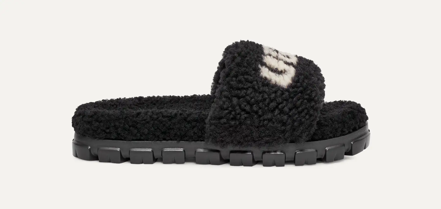 UGG COZETTA CURLY. 新品未使用アグ22cm黒 Cozetta Curly Graphic Indoor Outdoor Shoe | UGG®