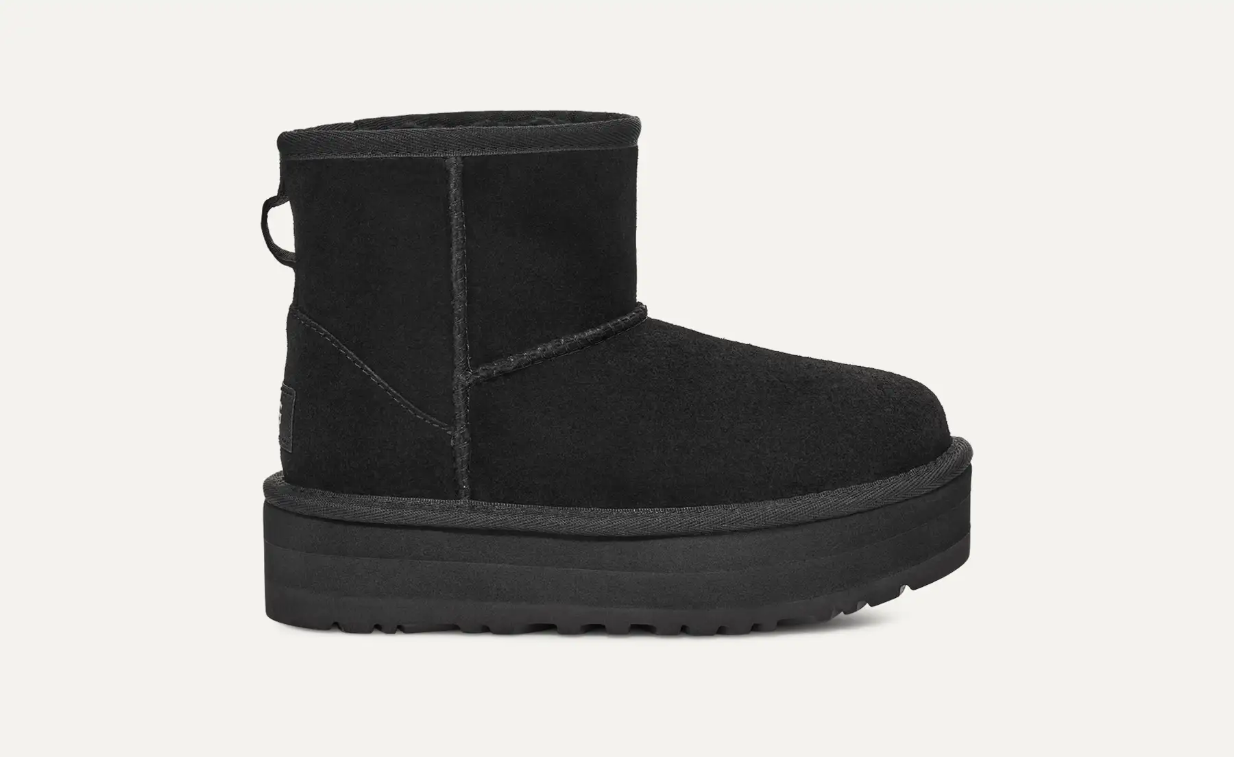 Margaret Howell Black Boots White Sole Ladies NEW* WOMEN UGG