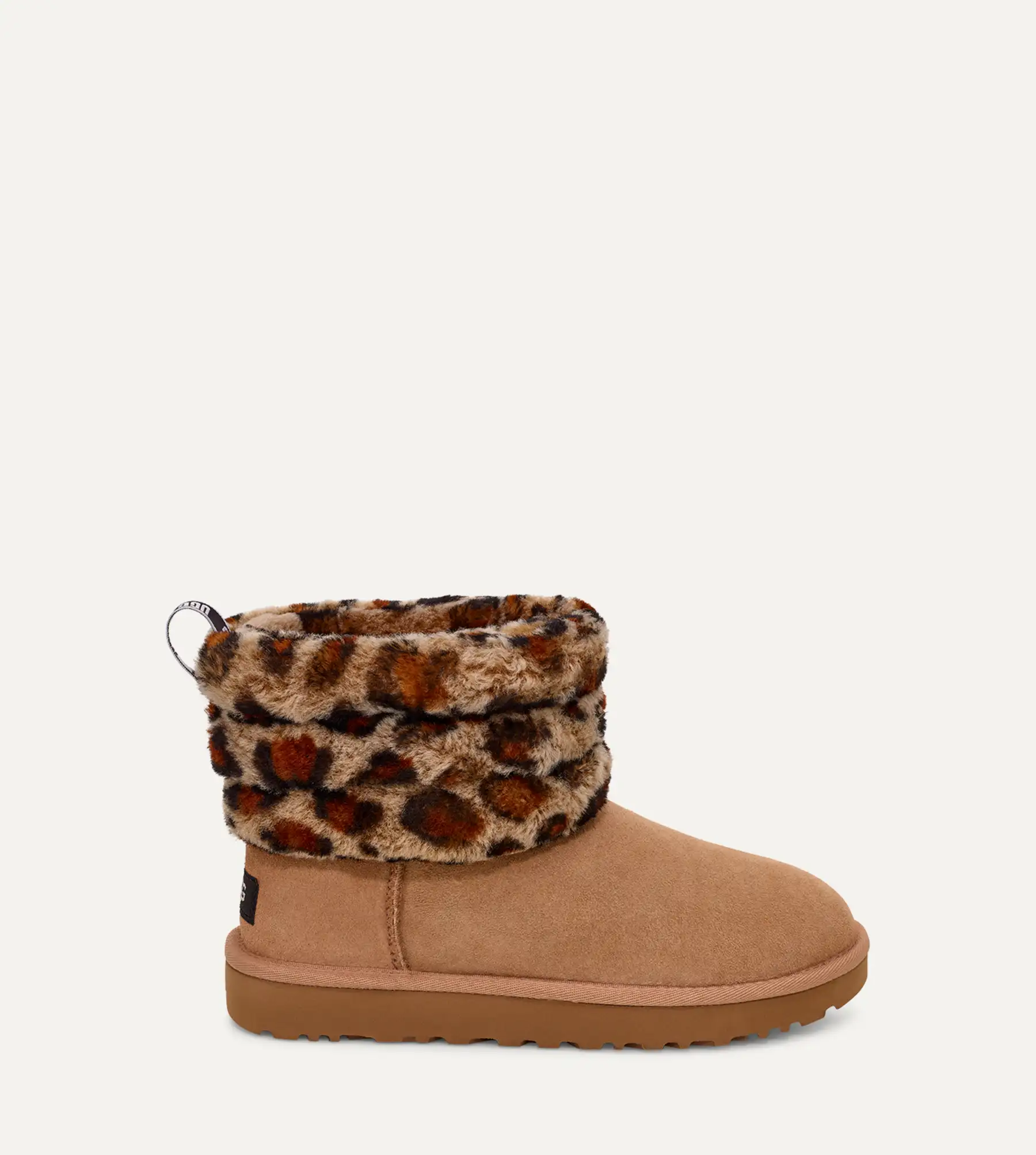 Women's Fluff Mini Quilted Leopard Boot UGG Official®