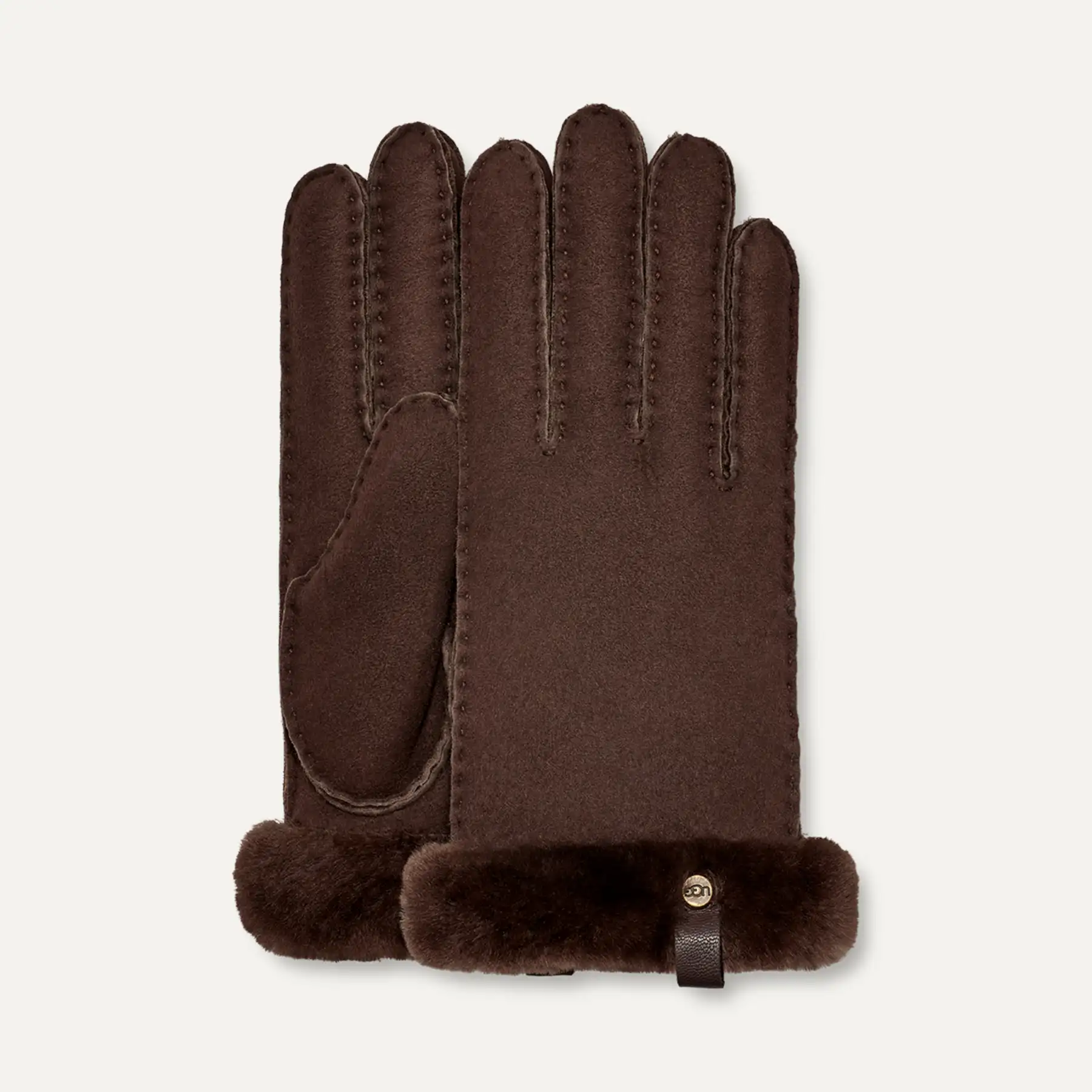 小物 UGG CLASSIC LTHR SHORTY TECH GLOVE UGG Shorty Glove Leather Trim for Women | UGG® UK