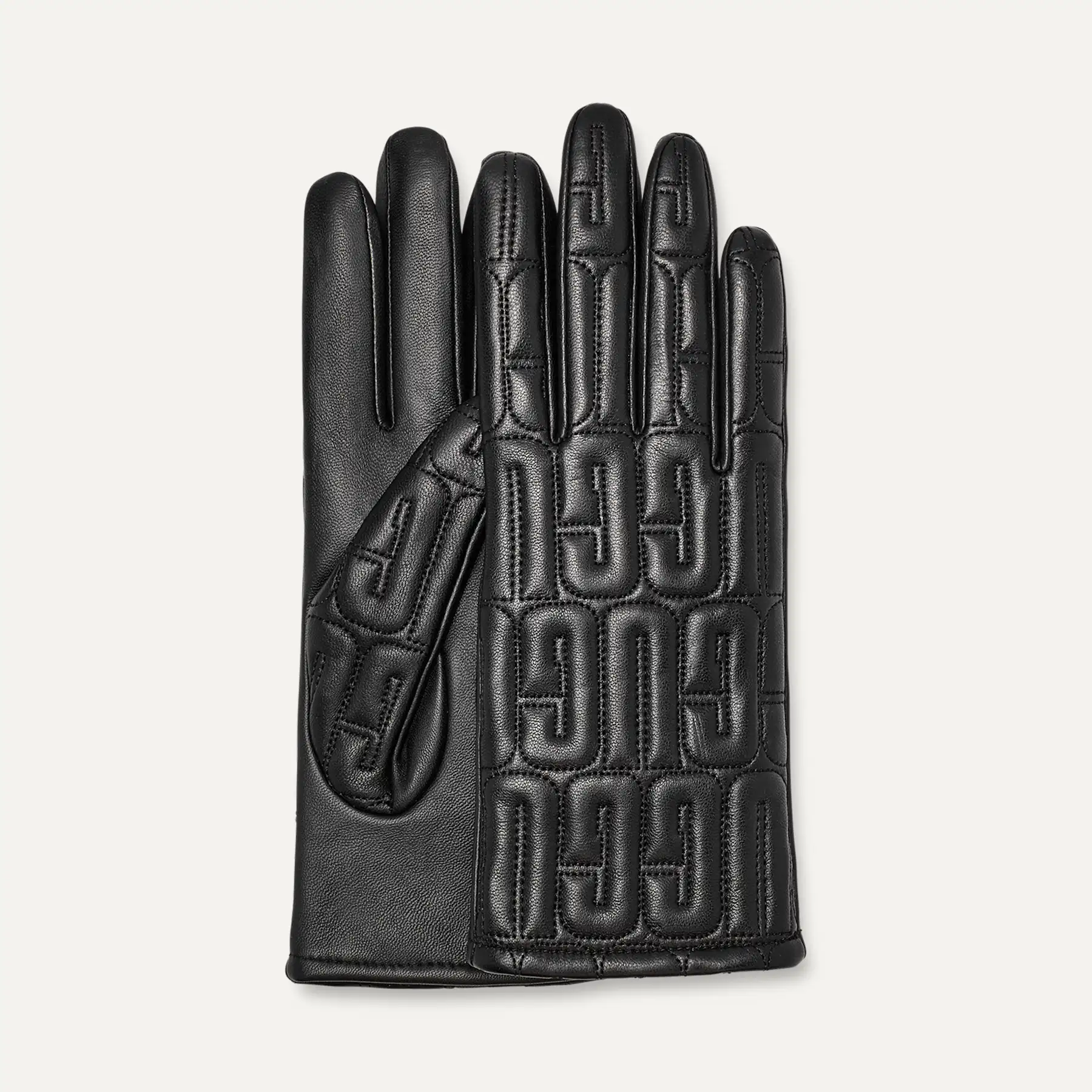 UGG® Leather Quilted Logo Glove for Women | UGG®