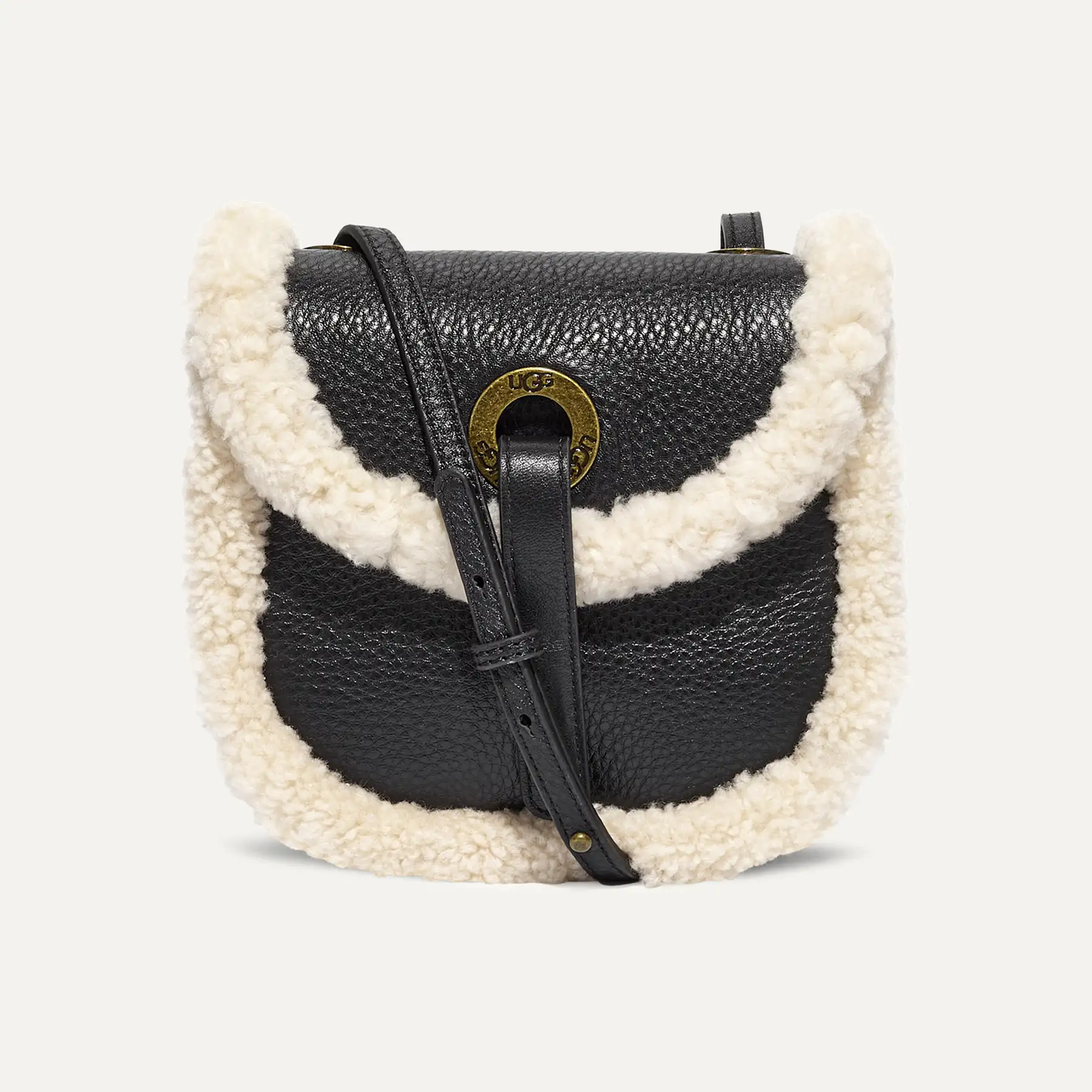 Shoulder Bag Ugg Leather Bag Vintage UGG Australia Brown Suede