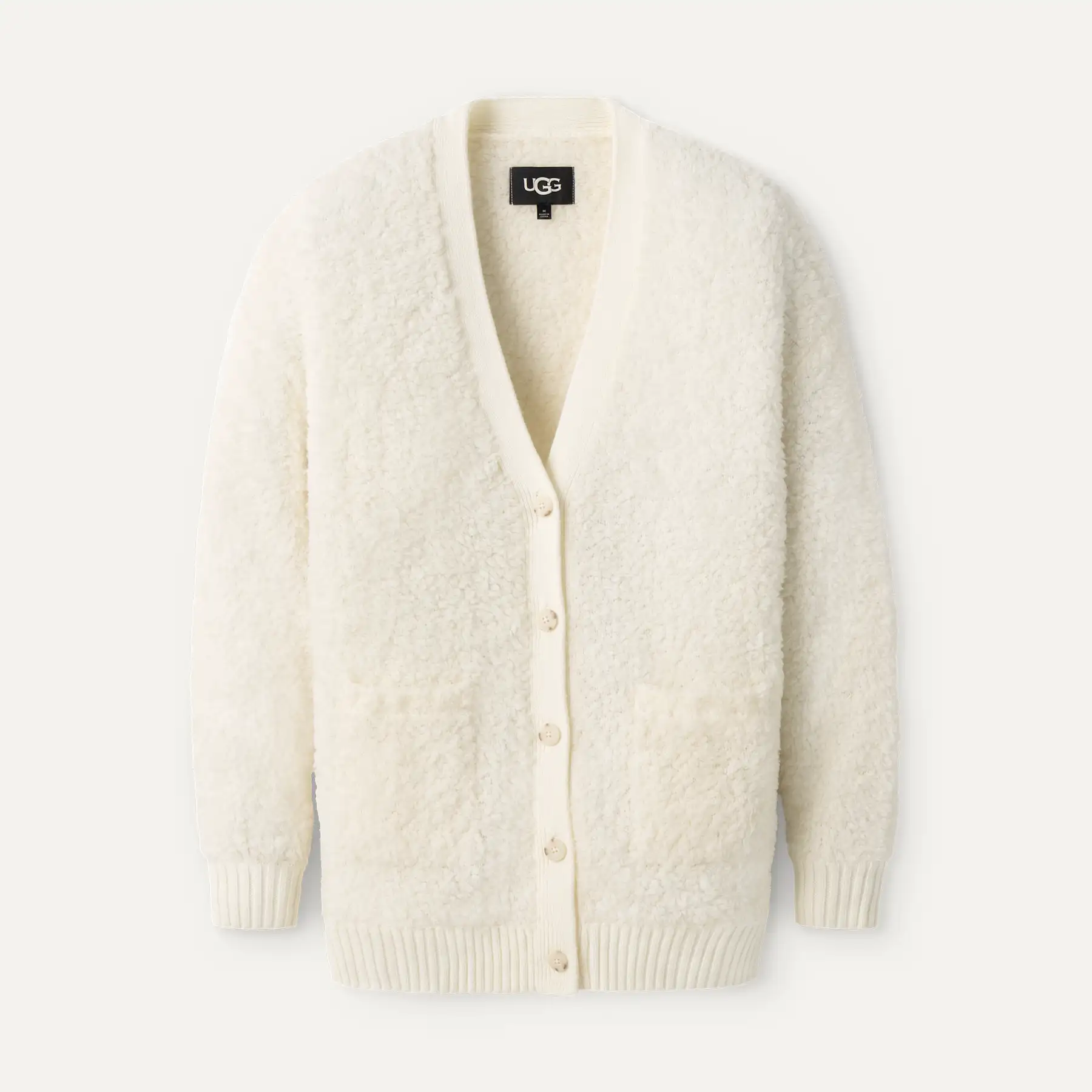 Jurgen Nefzger: Fluffy Clouds ユルゲン・ネフツガー UGG® Nikia Crochet UGGfluff Jacket for Women | UGG®