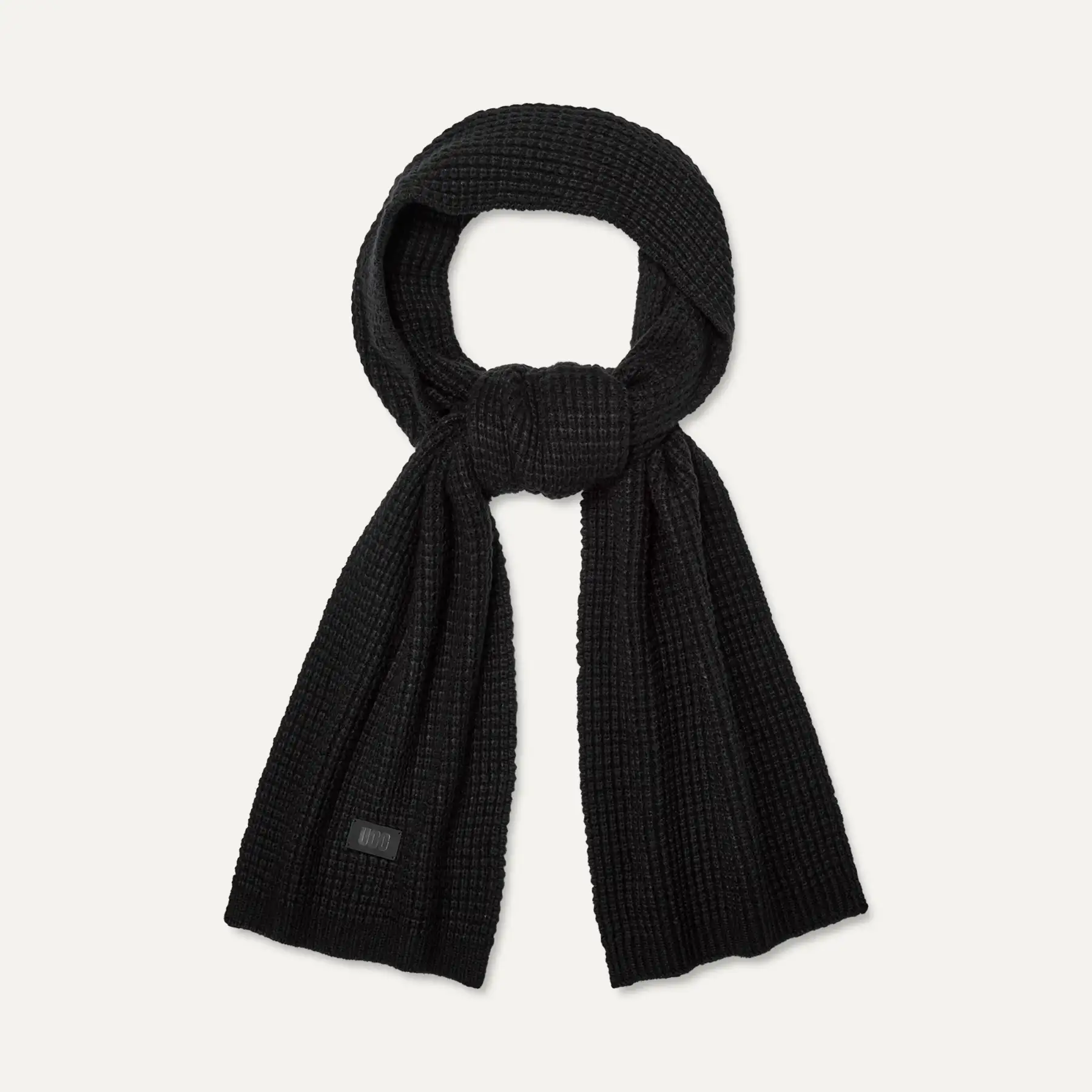 タグ付き UGG Waffle Scarf ブラック UGG® Waffle Scarf for Men | UGG® Czech Republic