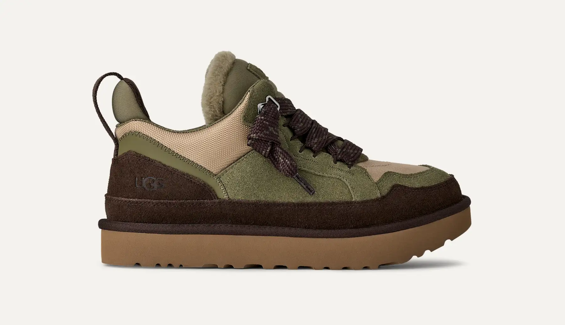リレメル　UGG UGG Lowmel Leather Lace Up Sneakers | Dillard's