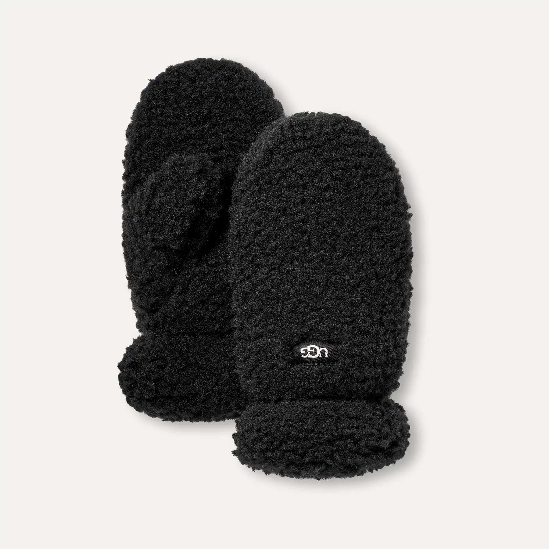 UGG LOGO MITTEN ブラック S/M UGG® UGGfluff Mitten for | UGG®