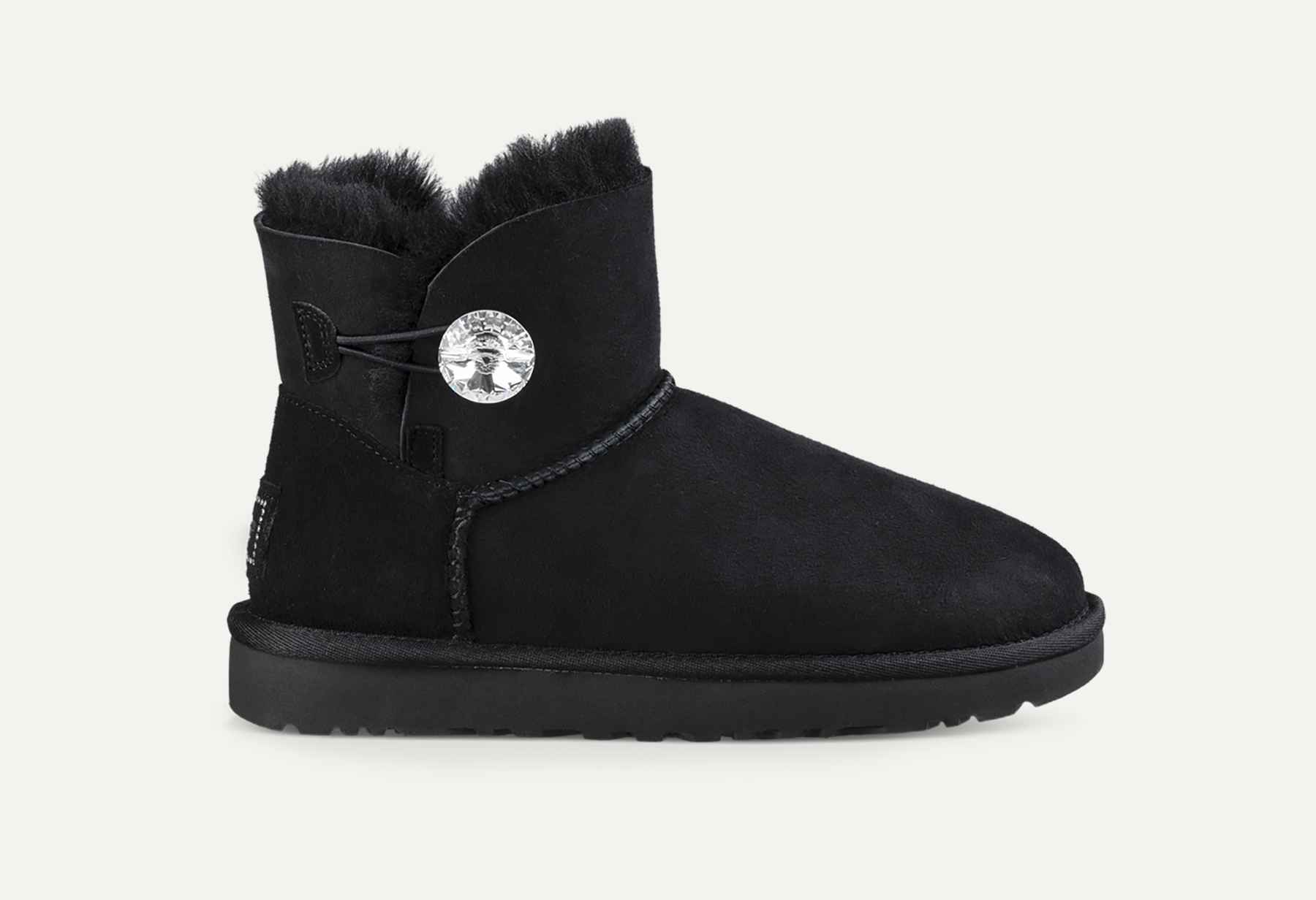 2025高い素材  Women's Mini Official UGG® | Boot Bling Button Bailey ブーツ