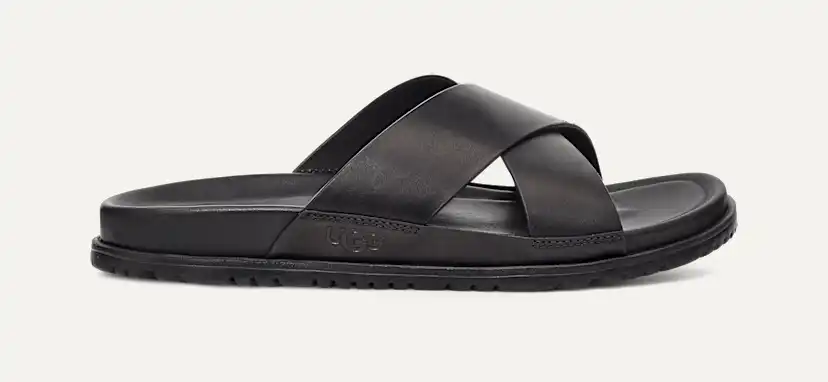 UGG Wainscott slide サンダル メンズ レザー アグ UGG Wainscott slide サンダル メンズ レザー アグ