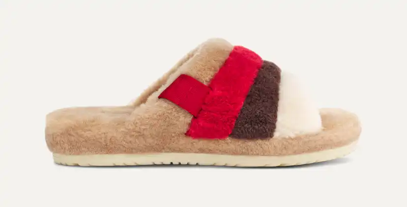 Fluff You Stripes Slipper | UGG® display picture 2